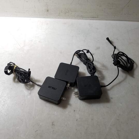 Lot of Three Asus Laptop Adapters image number 3