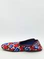 Authentic Gucci Red Satin Travel Slippers M 7 image number 2