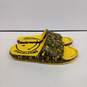 Crocs Smiley World Men's Black/Yellow Sandals Size 13 image number 2