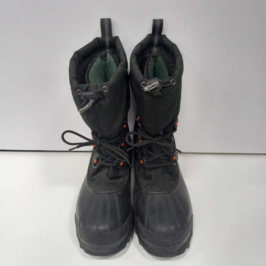 Men's Black Boots Size 6 image number 1