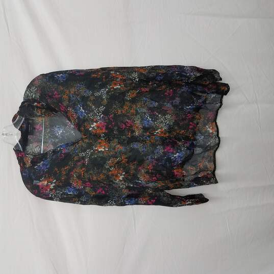 FRNCH Paris Multi-Colored Blouse Size SM image number 1