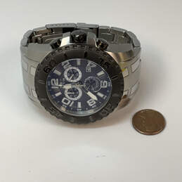 Designer Invicta Pro Diver 17394 Silver-Tone Round Analog Wristwatch w/ Box alternative image