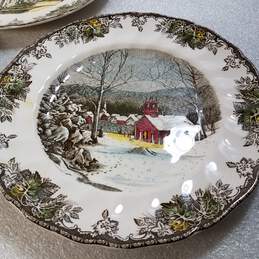 The Johnson Brothers The Friendly Village Plate Set 10.5 in alternative image