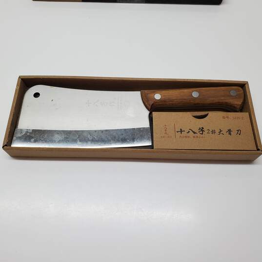  SHI BA ZI ZUO Chef Knife Chinese Vegetable Cleaver for