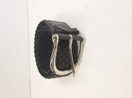 Michael Kors Black Leather Belt Size L