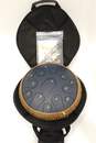 Unbranded 15-Note Blue Metal Tongue Drum w/ Carrying Case and Accessories image number 1