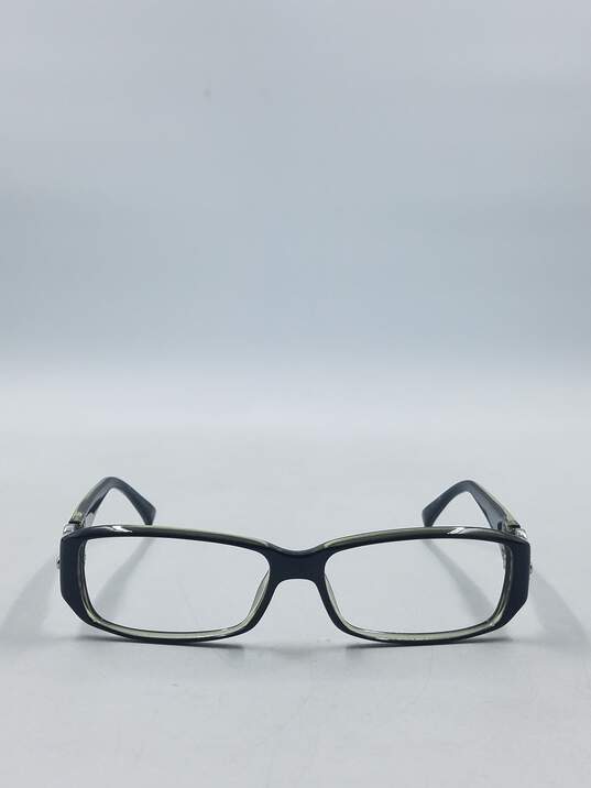 Giorgio Armani Black Rectangle Eyeglasses image number 2