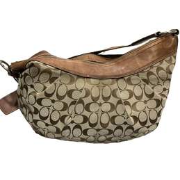 Brown Leather Coach Handbag alternative image