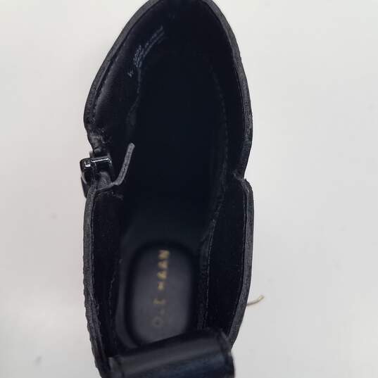 Cole Haan Hampshire Leather Buckle Bootie Black 6