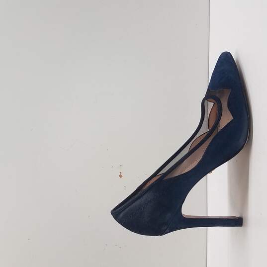 Pour La Victorie Heels Navy Blue Size 8.5 image number 1