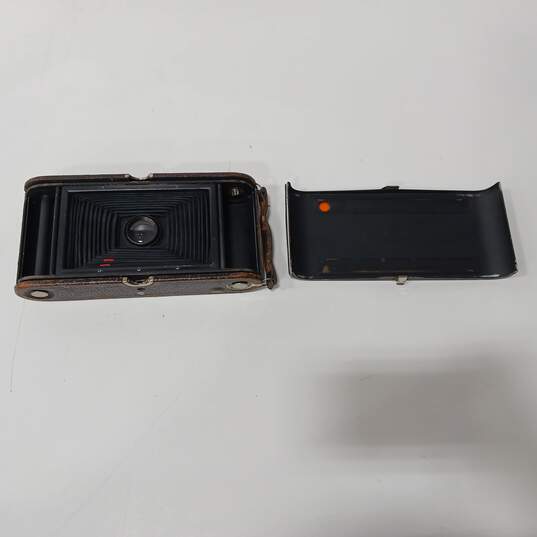 Vintage Eastman Kodak 3A Folding Pocket Film Camera w/Case image number 3