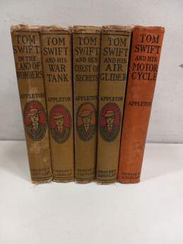 Set of Vintage Tom Swift Hardcover Books
