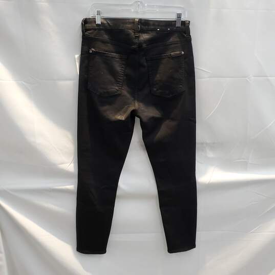 7 For All Mankind B Air Black Jeans NWT Size 31 image number 2