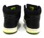 Jordan 1 Phat Black Action Green Men's Shoes Size 10 COA image number 5