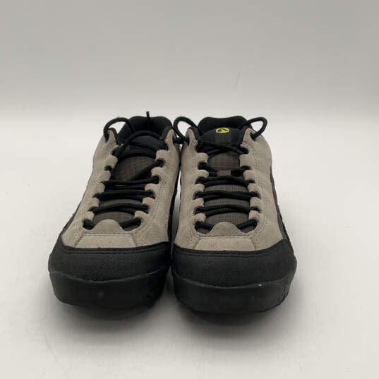 NIB Womens SH-M034 Black Gray Lace-Up Low Top Cycling Mountain Shoes Size 6 image number 4