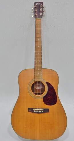 Cort Brand EARTH-70 NS Model Wooden Acoustic Guitar w/ Soft Gig Bag