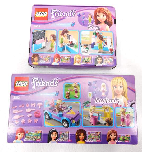 Friends Factory Sealed Sets 3183: Stephanie's Cool Convertible & 3933: Olivia's Invention Workshop image number 5