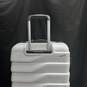 American Tourister Hard Shell White & Black Carry-On Rolling Luggage image number 3
