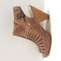 Vince Camuto Women's Brown Eliana Leather Ankle Boots Size 7 image number 2
