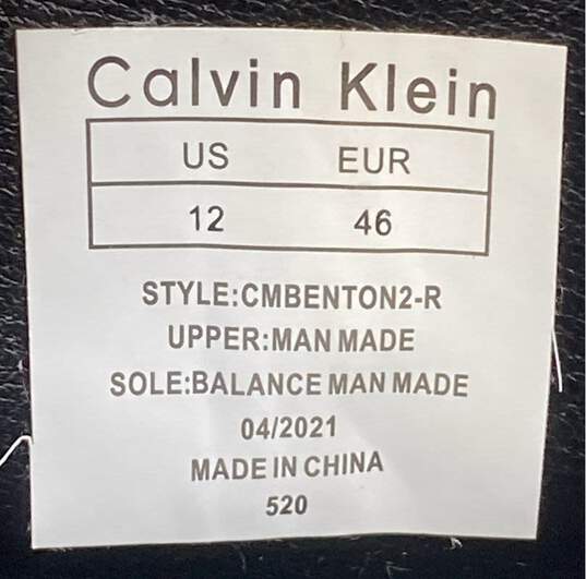Calvin Klein Benton 2 Black Oxford Dress Shoes Men's Size 12 image number 7