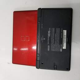 Nintendo DS Lite Crimson with Broken Hinge alternative image