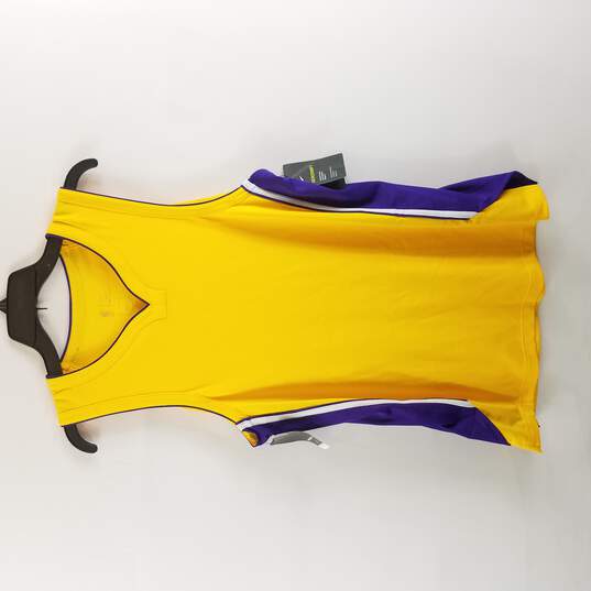 Nike Aeroswift Men Yellow Tank Jersey M NWT image number 1