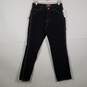 Womens Regular Fit Flat Front Straight Leg Carpenter Pants Size 5/27 image number 1