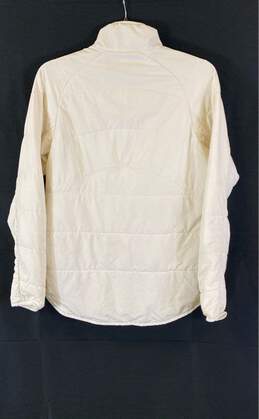 Patagonia Womens White Long Sleeve Mid-Length Full-Zip Puffer Jacket Size Medium alternative image