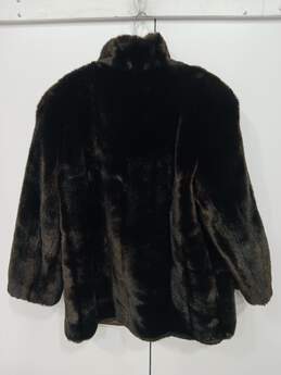 Women's Tissavel Black Faux Fur Coat alternative image