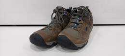 Keen Unisex Brown Leather Hiking Shoes Size 9.5