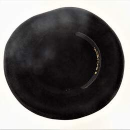 Helen Kaminski Black Wool Felt Hat W/ Nordstrom Hat Box alternative image