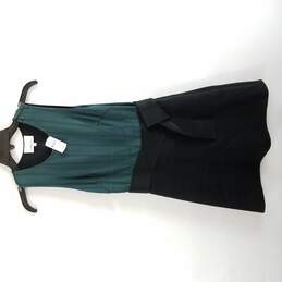 Phillip Lim Women Green Black Sleeveless Mini Dress XS 0 NWT