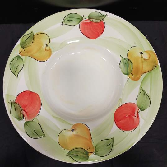 Ceramica Fruit Design Decorative Bowl image number 3