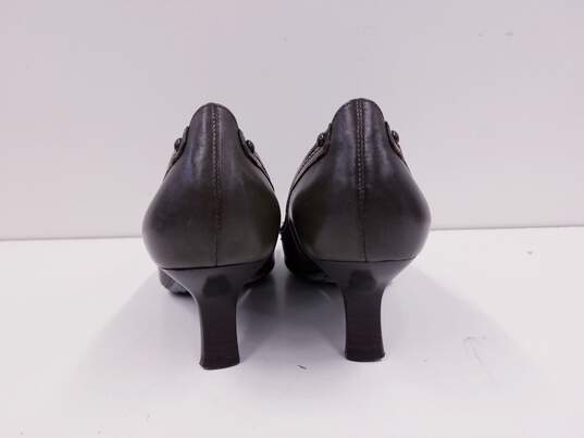 Cole Haan Darla Brown Leather Pumps Women's Size 6.5 image number 5
