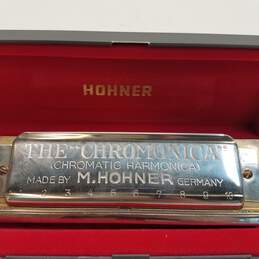 Vintage M. Hohner The Chromonica Professional Model Key of C alternative image