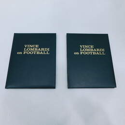 Vince Lombardi on Football Volume 1 and 2 NYGS Book Set alternative image