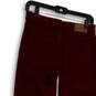 Womens Red Denim Dark Wash Stretch Pockets Bootcut Jeans Size 27 image number 4