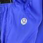 Lululemon Athletica Mens Blue Adjustable Strap Zipper Gym Bag image number 3