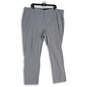 Womens Blue White Striped Flat Front Slash Pocket Chino Pants Size 20W image number 1