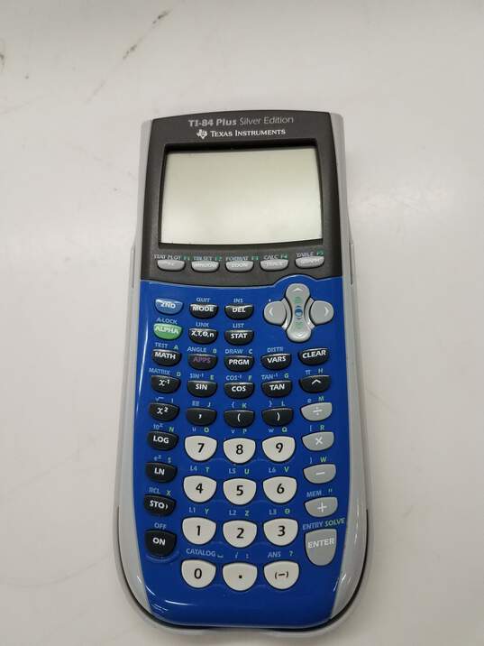 Texas Instruments TI-84 Plus Silver Edition Calculator UNTESTED image number 1