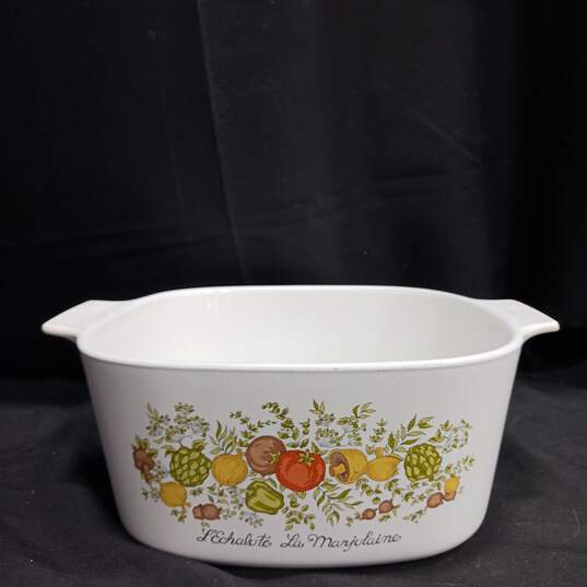 Vintage Pair of L'Echalote Casserole Dishes image number 1