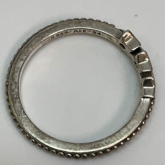 Designer Pandora S925 Sterling Silver Cubic Zirconia Stars Celestial Ring image number 4