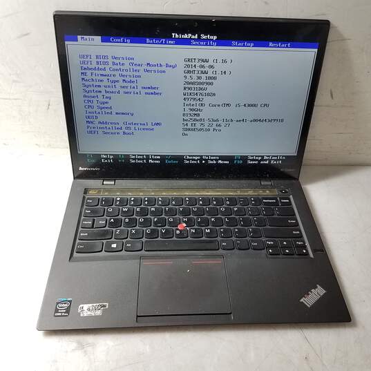 Lenovo X1 Carbon Intel Core i5@1.9GHz Memory 8GB Screen 14inch image number 1