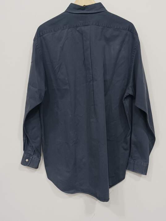 Ralph Lauren Men's Blake Slate Blue Button-Up Shirt Size L image number 2