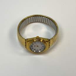 Designer Swatch Gold-Tone Stainless Steel Round Dial Analog Wristwatch alternative image