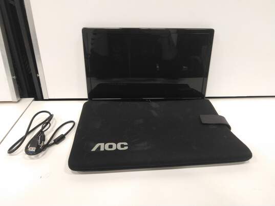 AOC Monitor w/Sleeve and Cable image number 1
