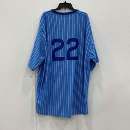 Mitchell & Ness Mens Blue White Chicago Cubs #22 MLB Jersey Size 56 alternative image