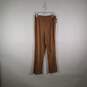 Womens Pleated Front Straight Leg Pull-On Ankle Pants Size MT image number 2
