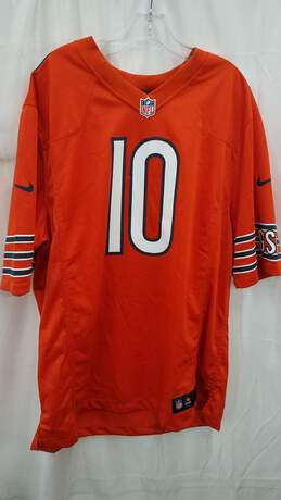 Nike Orange NFL Chicago Bears #10 Home Jersey Size XL