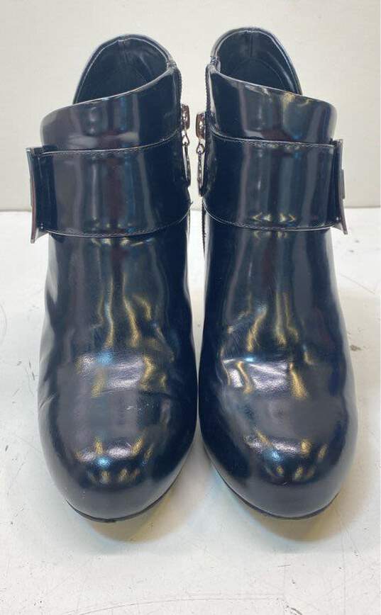 Vince Camuto Yonker Leather Boots Soft Black 8 image number 3